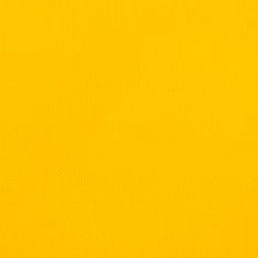 Greatstore Stínící plachta oxfordská látka čtvercová 4,5 x 4,5 m žlutá