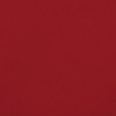 Greatstore Stínící plachta oxfordská látka čtvercová 7 x 7 m červená