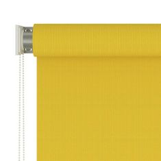 Greatstore Venkovní roleta 400 x 140 cm žlutá