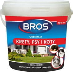 BROS BROS odpuzuje psy, kočky, krtky 350G