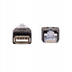 Akyga Adaptér AK-AD-27 USB 2.0 F - RJ45 M