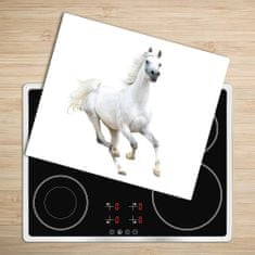 tulup.cz Skleněné deska do kuchyně Bílý arabský kůň 2x30x52 cm