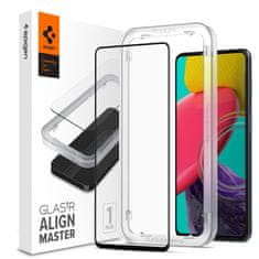 Spigen Tvrzené sklo Spigen ALM GLAS FC GALAXY M53 5G Black