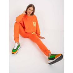 FANCY Dámský set s nášivkami RONI oranžový FA-KMPL-7893.67_388281 L-XL