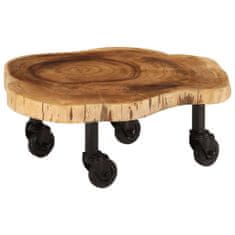 Greatstore Konferenční stolek z masivního akáciového dřeva 60x55x25 cm