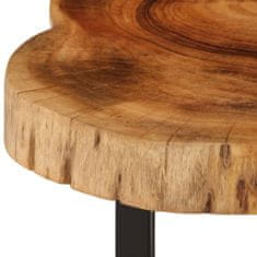 Vidaxl Konferenční stolek z masivního akáciového dřeva 60x55x25 cm