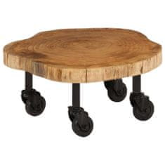 Vidaxl Konferenční stolek z masivního akáciového dřeva 60x55x25 cm