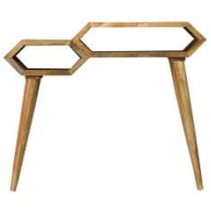 Greatstore Konzolový stolek z masivního mangovníku 90 x 35 x 76 cm