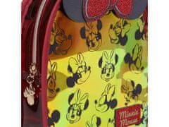 sarcia.eu Minnie Disney Mouse Malý batůžek, vínový, holografický 19x23x7 cm 