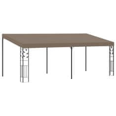 Greatstore Altán ke zdi 6 x 3 x 2,5 m taupe