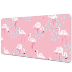 Kobercomat.cz Velká podložka na stůl pro děti Flamingos 90x45 cm