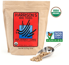 Harisson Bird Food Granule pro papoušky a ptáky High Potency Coarse 2,27kg