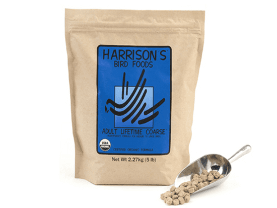 Harisson Bird Food Granule pro papoušky a ptáky Adult Lifetime Coarse 2,27kg