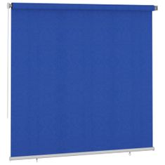 Greatstore Venkovní roleta 240 x 230 cm modrá HDPE