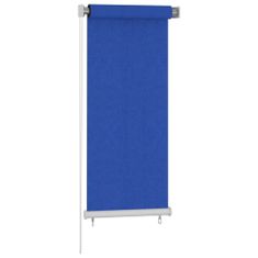 Greatstore Venkovní roleta 60 x 140 cm modrá HDPE