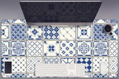 Kobercomat.cz Pracovní podložka s obrázkem Azulejos dlaždice 90x45 cm