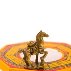 Feng shui Harmony Mosazný koník s ingotem