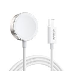 Joyroom Magnetic bezdrátová nabíječka na Apple Watch USB-C 2.5W, bíla