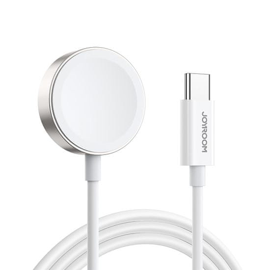 Joyroom Magnetic bezdrátová nabíječka na Apple Watch USB-C 2.5W, bíla