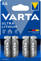 Varta Baterie Ultra Lithium 4 AA 6106301404