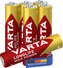 Varta Baterie Longlife Max Power 4+2 AAA 4703101436