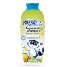 Saponello Sprchový gel a šampon 2v1 hruška 400ml