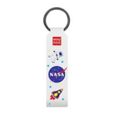 WAUDOG klíčenka / přívěsek NASA - bílá