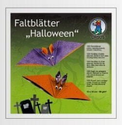 Duhová planeta Papír na origami Halloween Rozměr: 10 x 10 cm