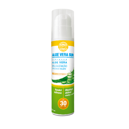 GREEN IDEA Aloe vera opalovací mléko SPF 30