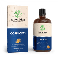 GREEN IDEA Cordyceps - bezlihová tinktura