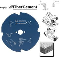 Bosch Pilový kotouč Fiber Cement Expert 165X20Mm se 4 zuby