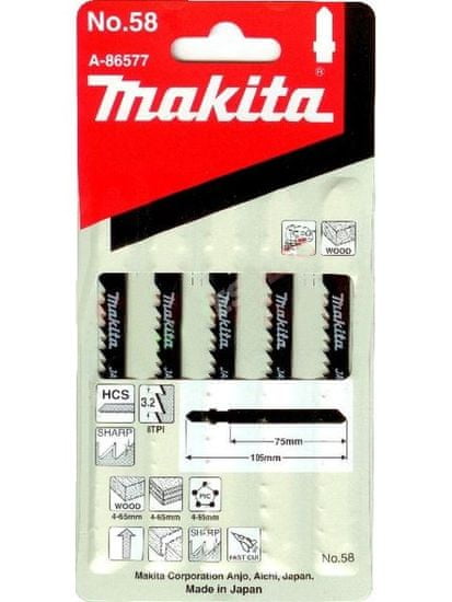 Makita Pilový kotouč T101Br č. 58 5Szt