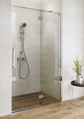 CERSANIT Sprchové dveře s panty crea 100x200, pravé, čiré sklo (S159-002)