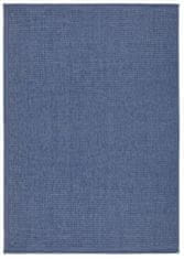 NORTHRUGS Kusový koberec Twin-Wendeteppiche 103100 blau creme – na ven i na doma 80x150