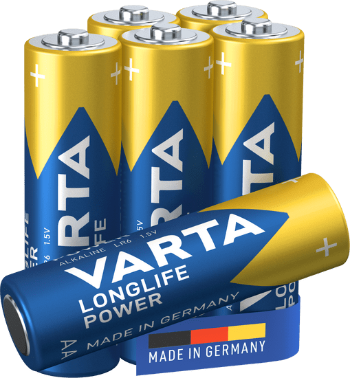 Varta Baterie Longlife Power 4+2 AA 4906121436