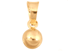 Lovrin Zlaté přívěsek ve tvaru koule