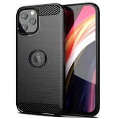 FORCELL Obal / kryt na Apple iPhone 12 Pro Max černý - Forcell CARBON