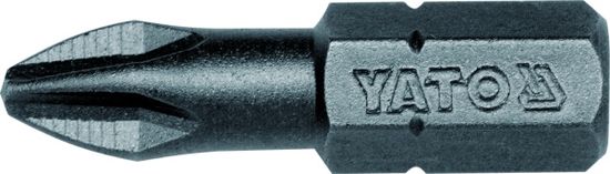 YATO Bit / Bity 1/4" X 25Mm Ph2 50ks. 7808