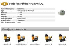 Bostitch BOSTITCH HŘEBÍKY F 2,80 x 80mm KROUŽEK 6000ks. F280