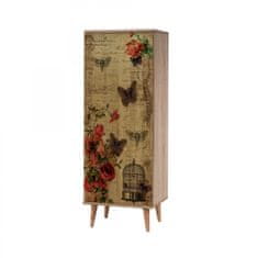 Hanah Home Botník Filinta Butterflies 50x135 cm dub sonoma