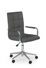 Halmar Kancelářská židle Garria 3 tmavě šedá