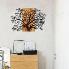 Hanah Home Nástěnná dekorace Agac strom I ořech/černá