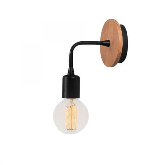 Opviq Nástěnná lampa Dartini černá