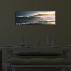 Hanah Home Obraz s led osvětlením Poseidon 90x30 cm