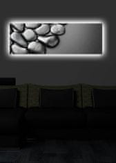 Hanah Home Obraz s led osvětlením Stone 90x30 cm