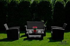 Sada zahradního nábytku Unico černá