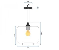 Tutumi Stropní svítidlo Loft Lamp