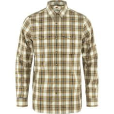 Fjällräven Singi Flannel Shirt LS M, buckwheat brown-patina green, s