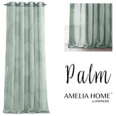 AmeliaHome Závěs Palm I zelený, velikost 140x270