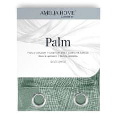 AmeliaHome Závěs Palm I zelený, velikost 140x270